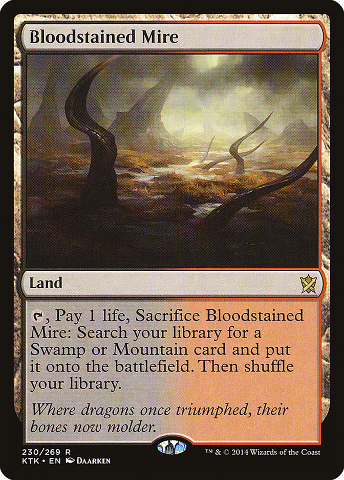 Bloodstained Mire [Khans of Tarkir] | Black Swamp Games