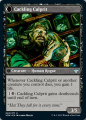 Panicked Bystander // Cackling Culprit [Innistrad: Crimson Vow] | Black Swamp Games