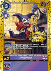 Impmon [P-071] (Championship 2023 Gold Card Set) [Promotional Cards] | Black Swamp Games