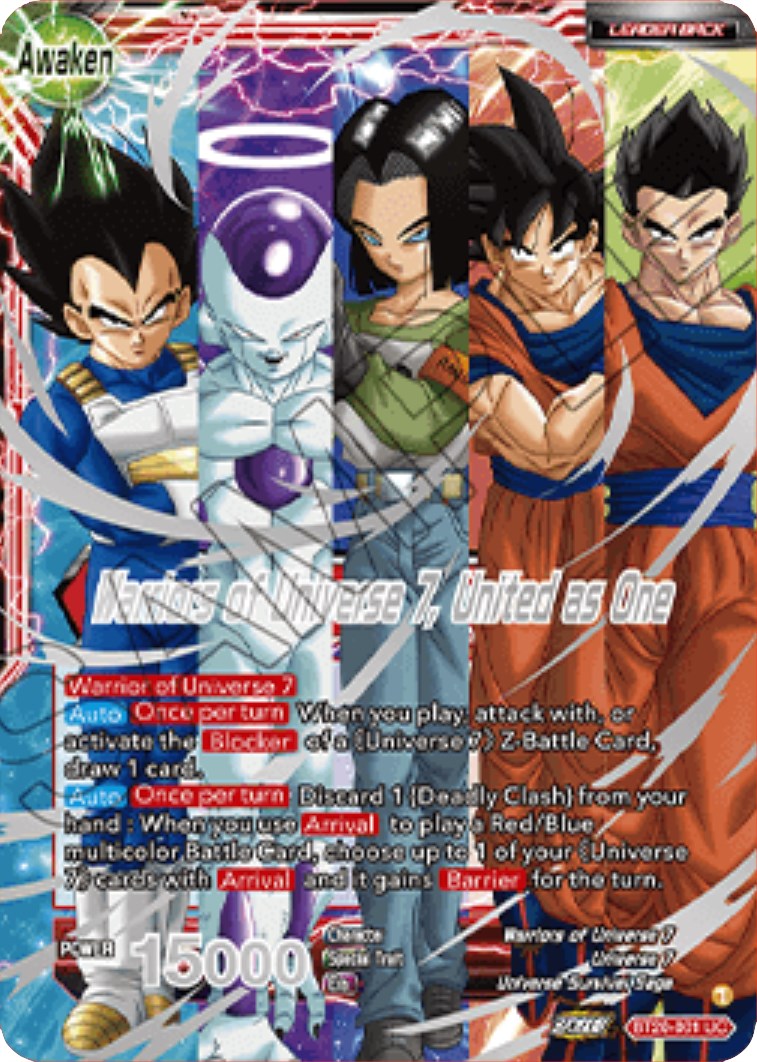 Android 17 // Warriors of Universe 7, United as One (2023 Championship Finals Top 16) (BT20-001) [Tournament Promotion Cards] | Black Swamp Games