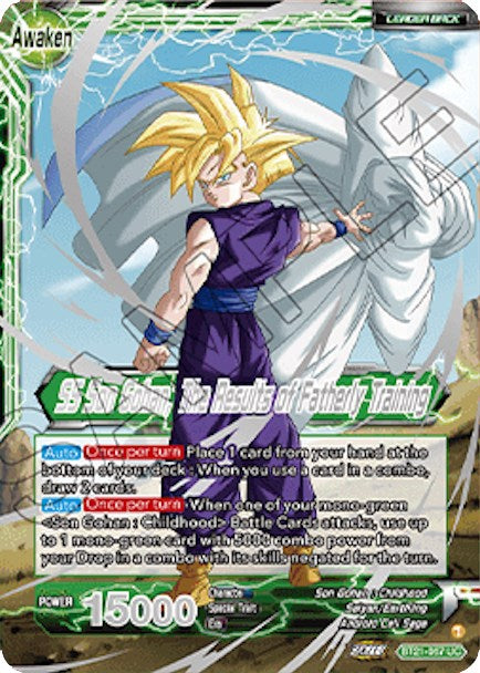 Son Gohan // SS Son Gohan, The Results of Fatherly Training (2023 Championship Finals) (BT21-067) [Tournament Promotion Cards] | Black Swamp Games