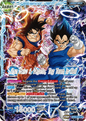 Son Goku // Son Goku & Vegeta, Tag Team in Hell (2023 Championship Finals) (BT22-031) [Tournament Promotion Cards] | Black Swamp Games