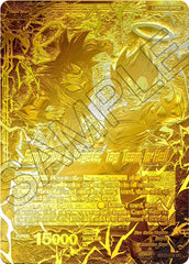 Son Goku // Son Goku & Vegeta, Tag Team in Hell (2023 Championship Finals) (Gold Metal Foil) (BT22-031) [Tournament Promotion Cards] | Black Swamp Games