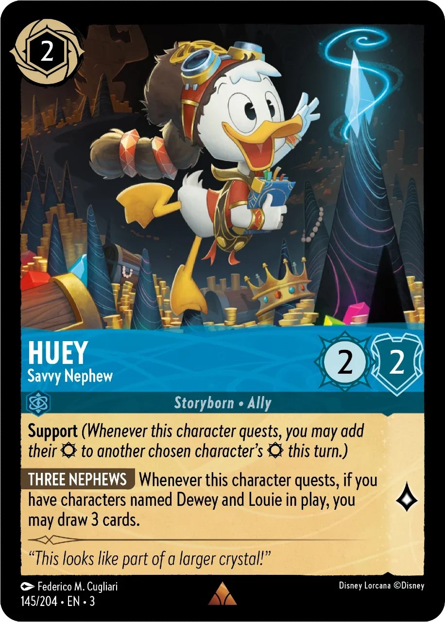 Huey - Savvy Nephew (145/204) [Into the Inklands] | Black Swamp Games