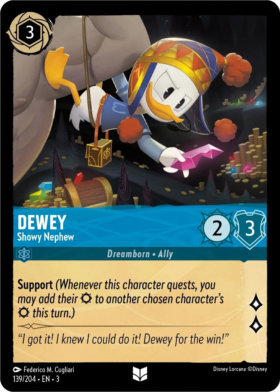 Dewey - Showy Nephew (139/204) [Into the Inklands] | Black Swamp Games