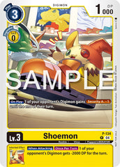 Shoemon [P-134] (Digimon Liberator Promotion Pack) [Promotional Cards] | Black Swamp Games