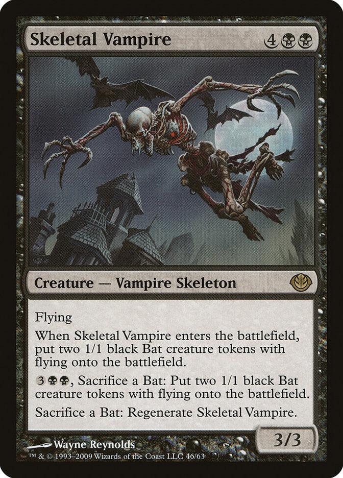 Skeletal Vampire [Duel Decks: Garruk vs. Liliana] | Black Swamp Games