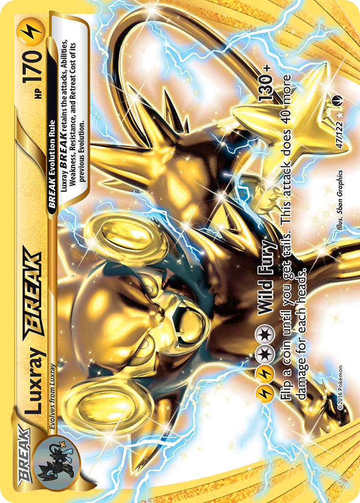 Luxray BREAK (47/122) [XY: BREAKpoint] | Black Swamp Games
