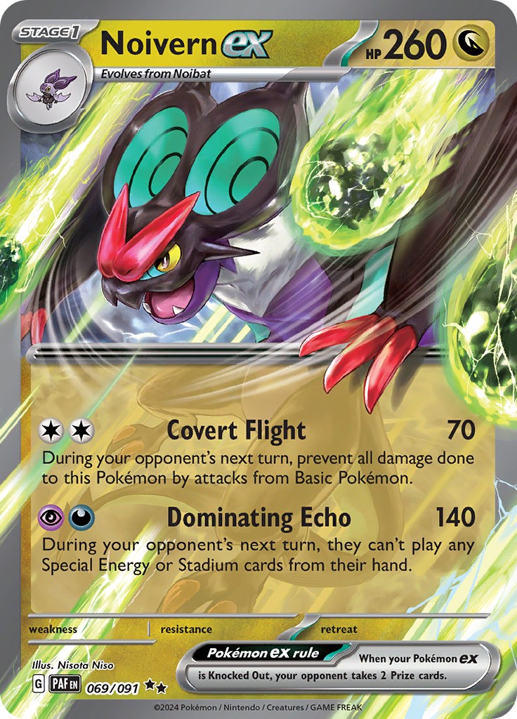 Noivern ex (069/091) [Scarlet & Violet: Paldean Fates] | Black Swamp Games