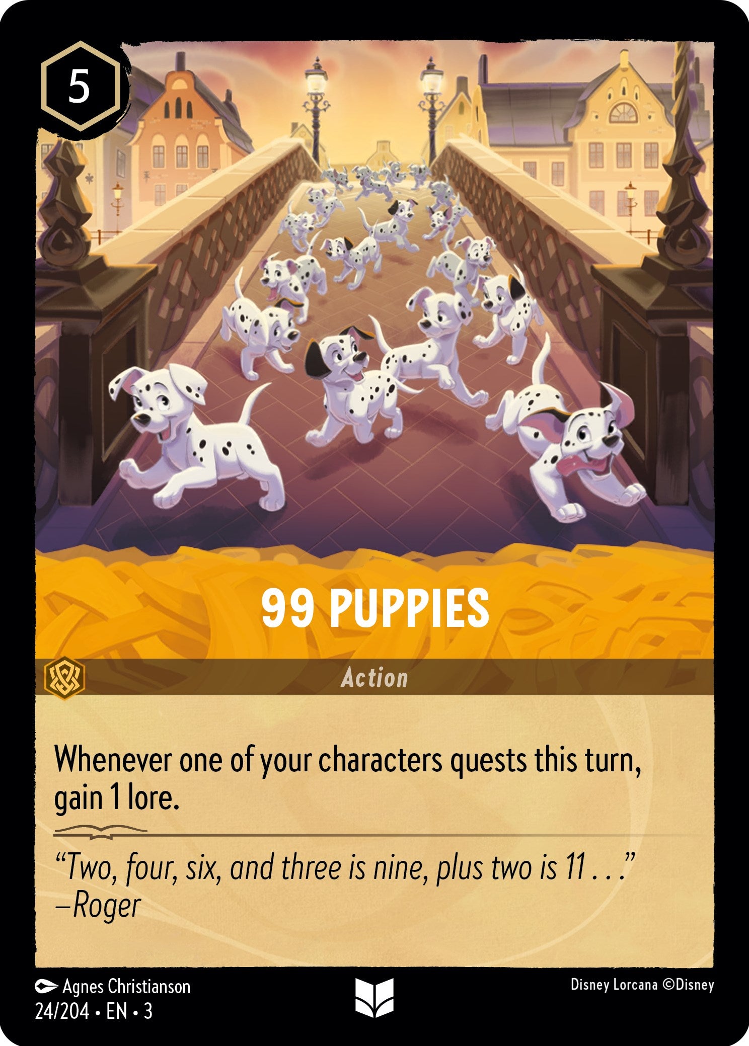 99 Puppies (24/204) [Into the Inklands] | Black Swamp Games