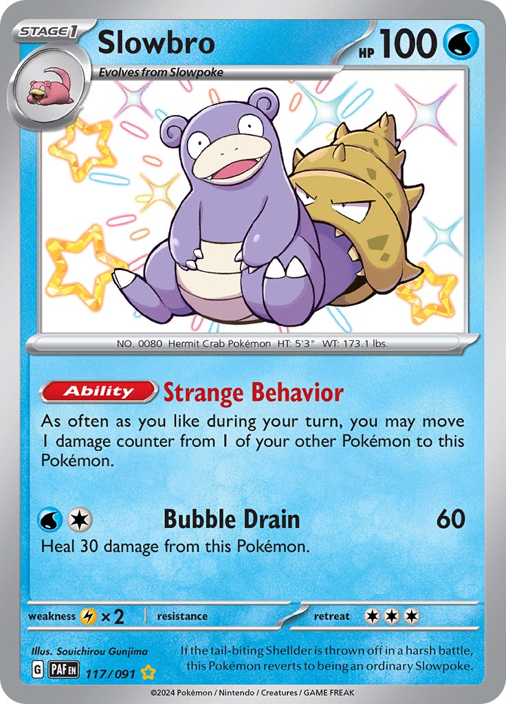 Slowbro (117/091) [Scarlet & Violet: Paldean Fates] | Black Swamp Games