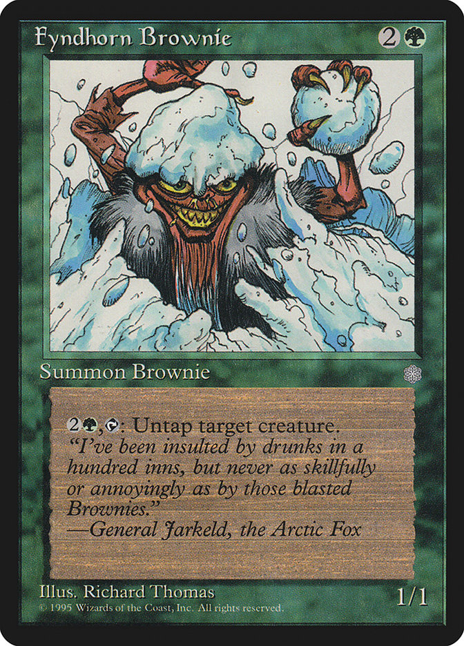 Fyndhorn Brownie [Ice Age] | Black Swamp Games