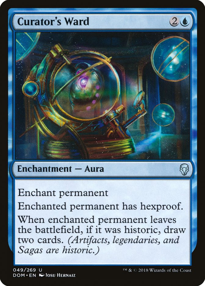 Curator's Ward [Dominaria] | Black Swamp Games