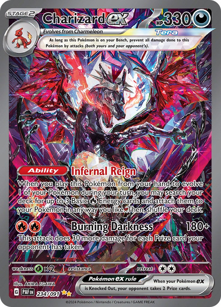 Charizard ex (234/091) [Scarlet & Violet: Paldean Fates] | Black Swamp Games