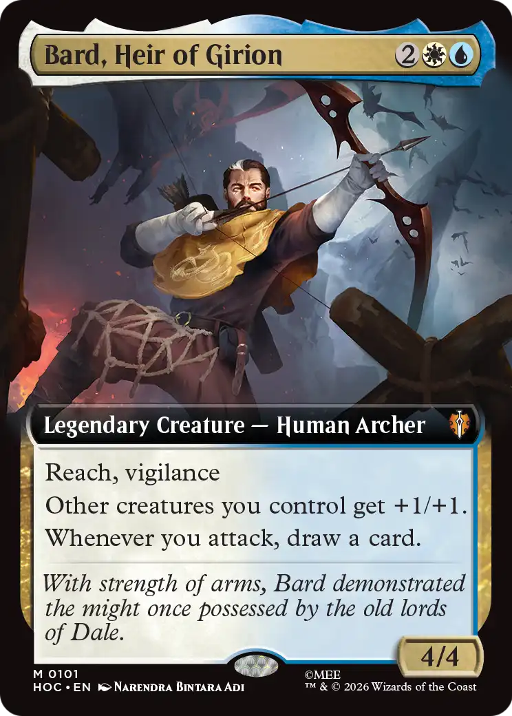 Bard, Heir of Girion (Extended Art) [The Hobbit: Eternal-Legal] | Black Swamp Games
