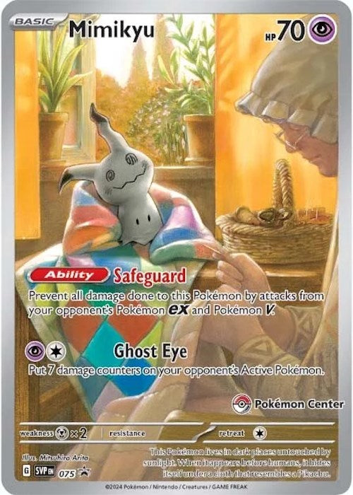 Mimikyu (SVP075)(Pokemon Center Exclusive) [Scarlet & Violet: Black Star Promos] | Black Swamp Games