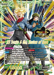 Trunks & Mai // SS Trunks & Mai, Saviors of Hope (2023 Worlds ZENKAI 06 Leader Set) (BT23-071) [Tournament Promotion Cards] | Black Swamp Games