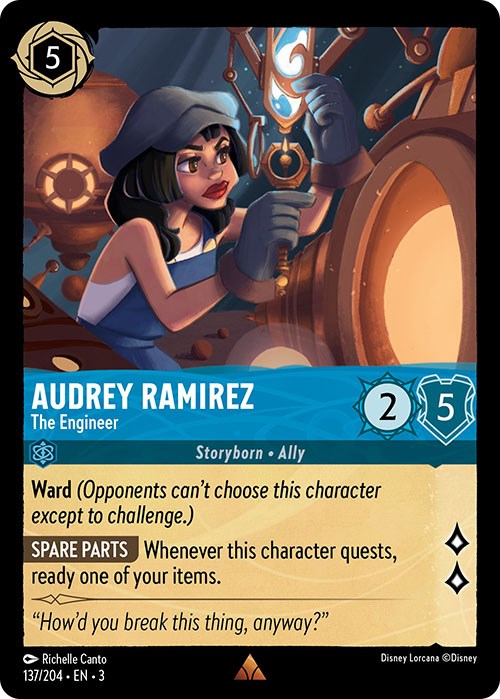 Audrey Ramirez - The Engineer (137/204) [Into the Inklands] | Black Swamp Games