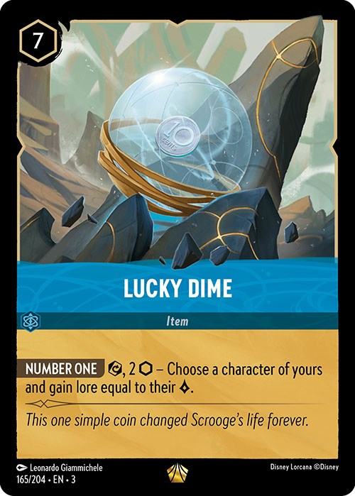 Lucky Dime (165/204) [Into the Inklands] | Black Swamp Games