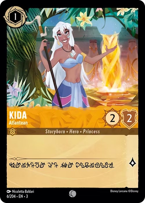 Kida - Atlantean (6/204) [Into the Inklands] | Black Swamp Games