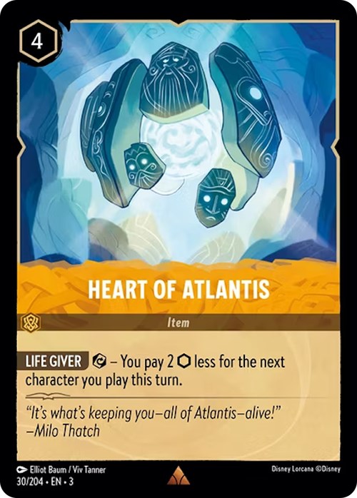 Heart of Atlantis (30/204) [Into the Inklands] | Black Swamp Games