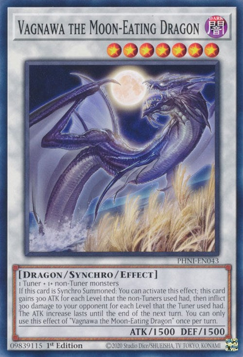 Vagnawa the Moon-Eating Dragon [PHNI-EN043] Common | Black Swamp Games