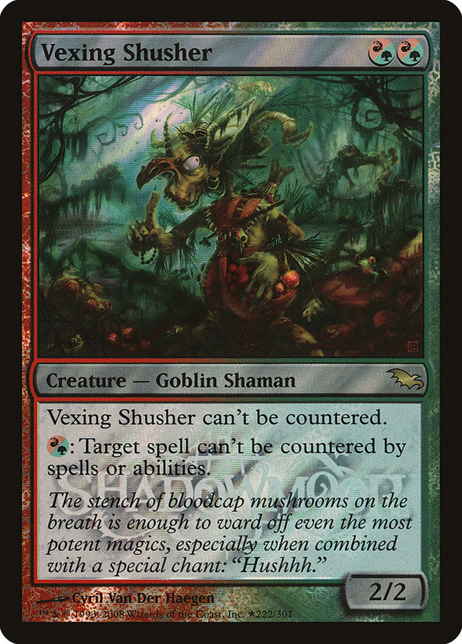 Vexing Shusher (Launch) [Shadowmoor Promos] | Black Swamp Games