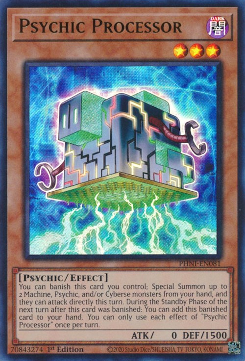 Psychic Processor [PHNI-EN081] Ultra Rare | Black Swamp Games