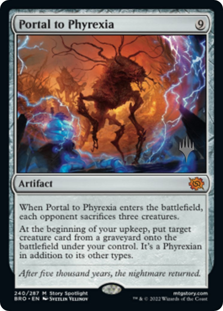 Portal to Phyrexia (Promo Pack) [The Brothers' War Promos] | Black Swamp Games
