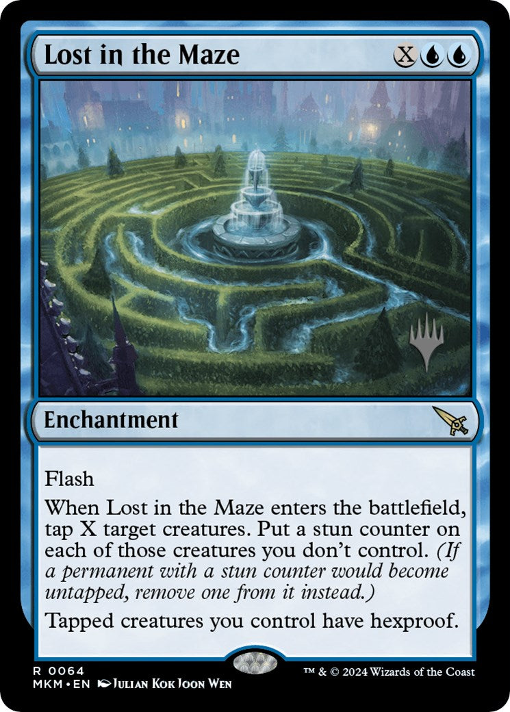 Lost in the Maze (Promo Pack) [Murders at Karlov Manor Promos] | Black Swamp Games