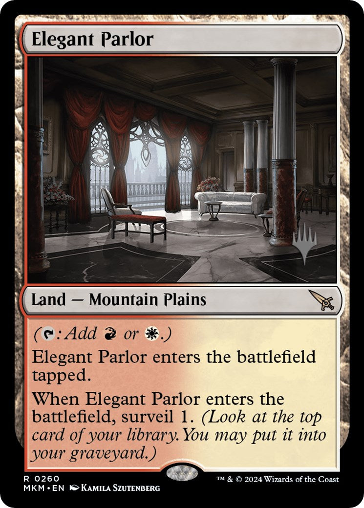 Elegant Parlor (Promo Pack) [Murders at Karlov Manor Promos] | Black Swamp Games