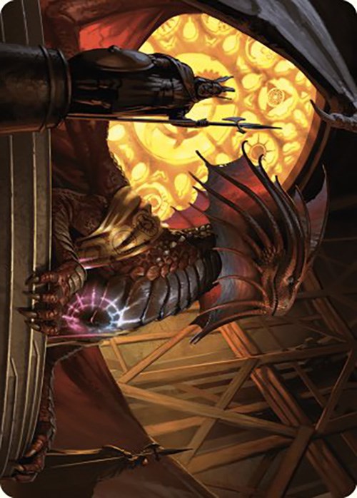 Niv-Mizzet, Guildpact Art Card (21/49) [Murders at Karlov Manor Art Series] | Black Swamp Games