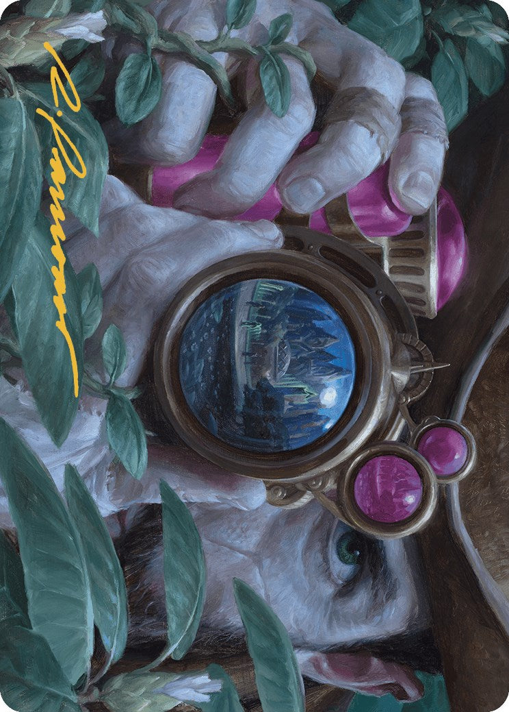 Undergrowth Recon Art Card (Gold-Stamped Signature) [Murders at Karlov Manor Art Series] | Black Swamp Games