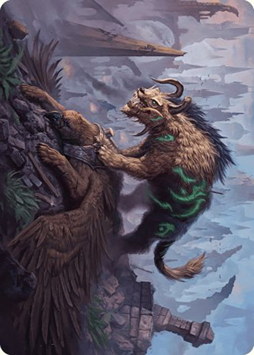 Axebane Ferox Art Card [Murders at Karlov Manor Art Series] | Black Swamp Games