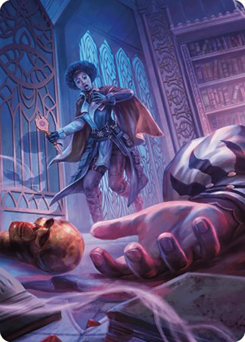 Deadly Complication Art Card [Murders at Karlov Manor Art Series] | Black Swamp Games
