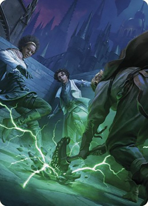 Fanatical Strength Art Card [Murders at Karlov Manor Art Series] | Black Swamp Games