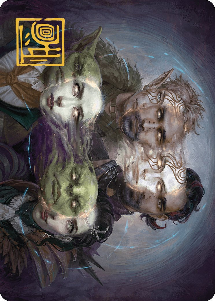 Illicit Masquerade Art Card (Gold-Stamped Signature) [Murders at Karlov Manor Art Series] | Black Swamp Games