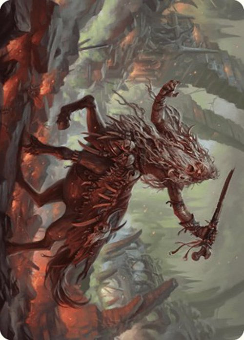 Yarus, Roar of the Old Gods Art Card (24/49) [Murders at Karlov Manor Art Series] | Black Swamp Games