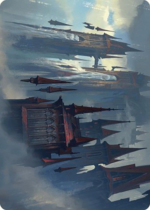 Thundering Falls Art Card [Murders at Karlov Manor Art Series] | Black Swamp Games