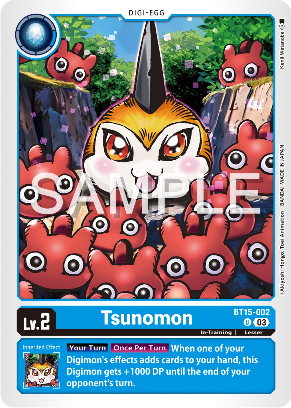 Tsunomon [BT15-002] [Exceed Apocalypse] | Black Swamp Games