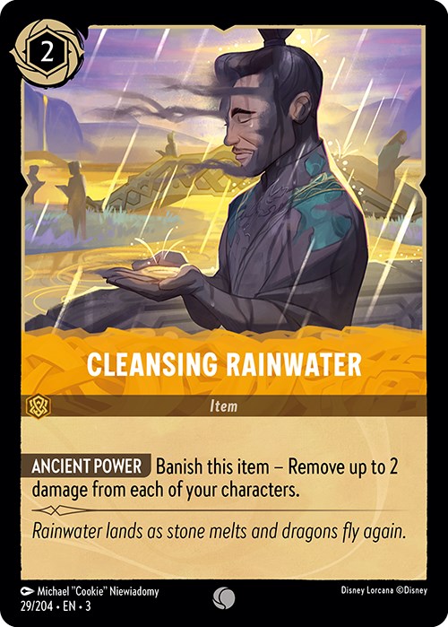 Cleansing Rainwater (29/204) [Into the Inklands] | Black Swamp Games