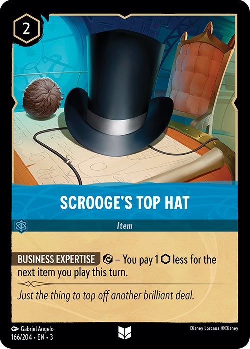 Scrooge's Top Hat (166/204) [Into the Inklands] | Black Swamp Games