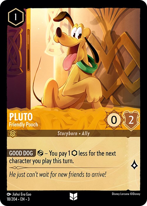 Pluto - Friendly Pooch (18/204) [Into the Inklands] | Black Swamp Games
