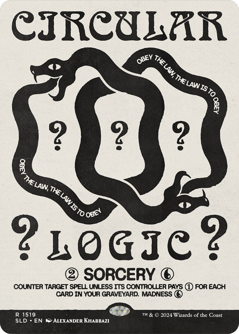 Circular Logic [Secret Lair Drop Series] | Black Swamp Games