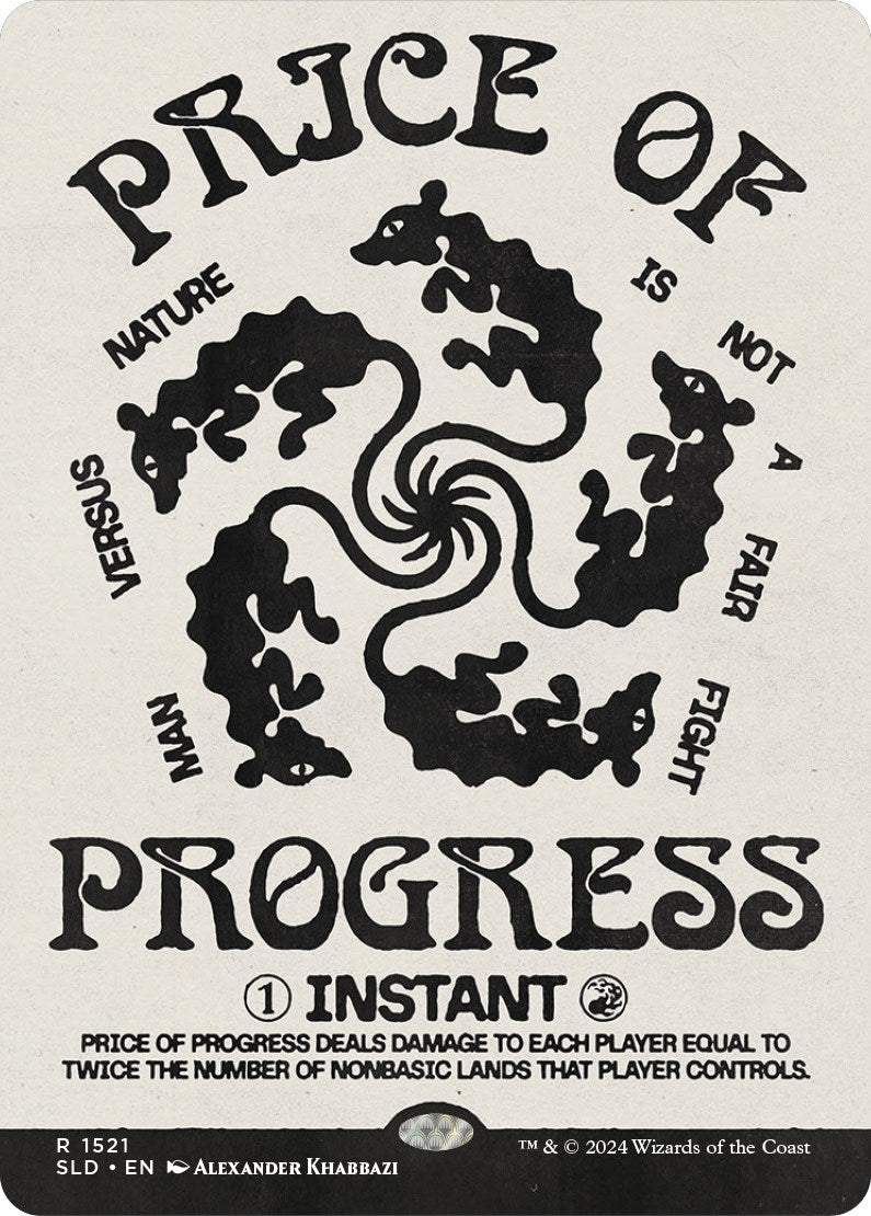 Price of Progress [Secret Lair Drop Series] | Black Swamp Games