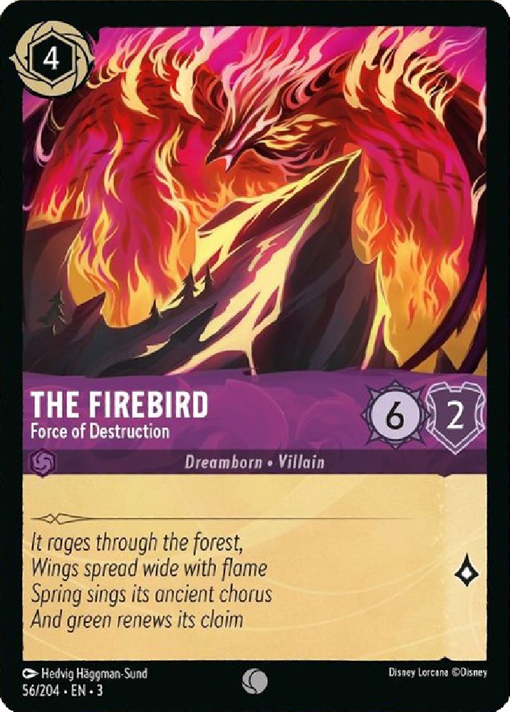 The Firebird - Force of Destruction (56/204) [Into the Inklands] | Black Swamp Games