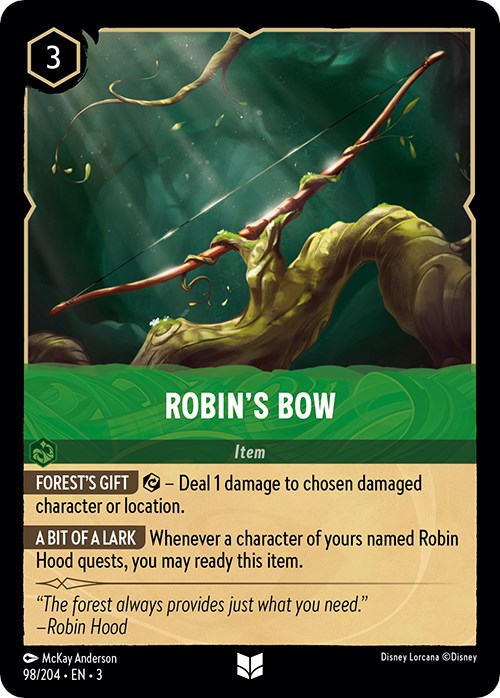 Robin's Bow (98/204) [Into the Inklands] | Black Swamp Games