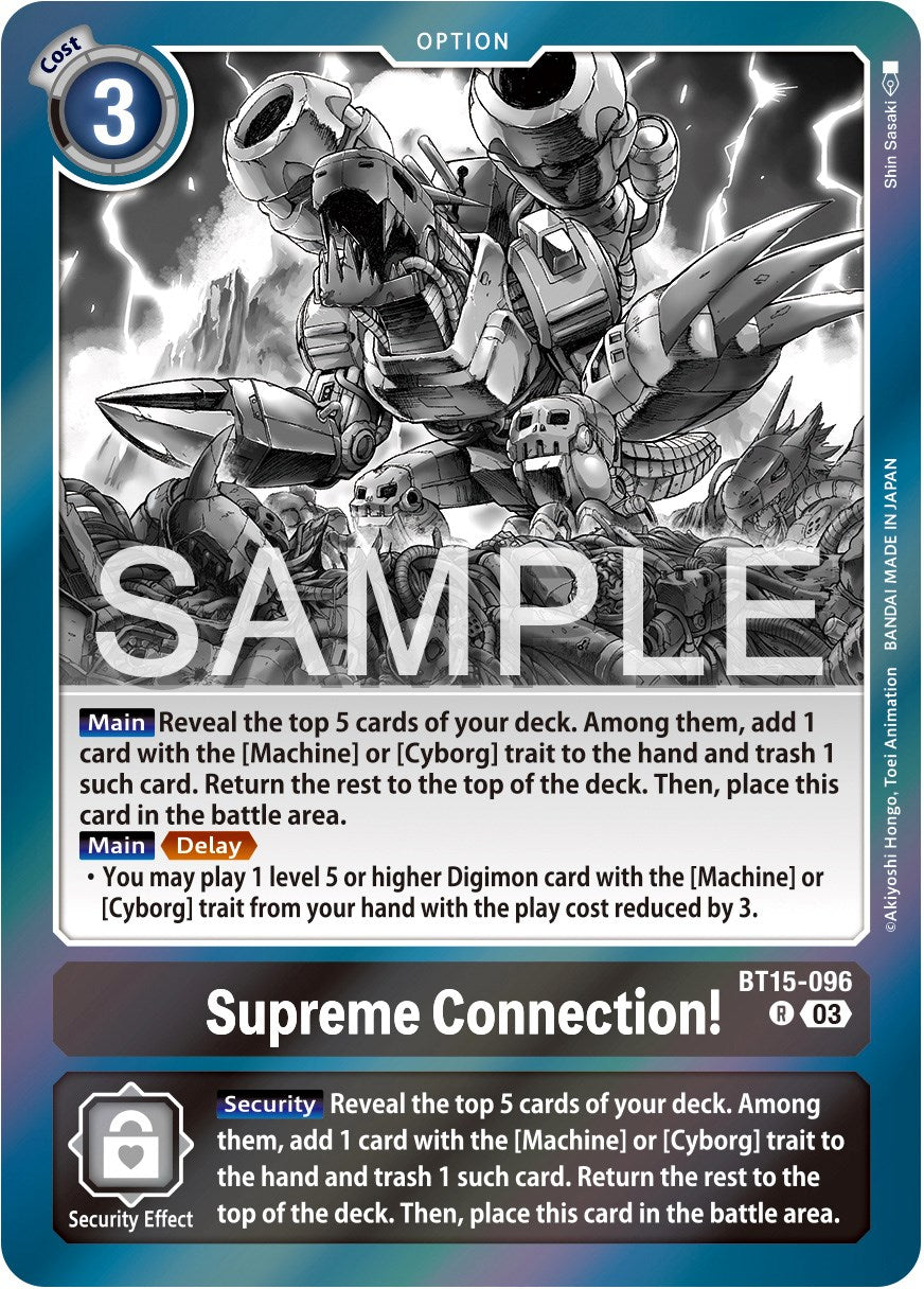 Supreme Connection! [BT15-096] [Exceed Apocalypse] | Black Swamp Games