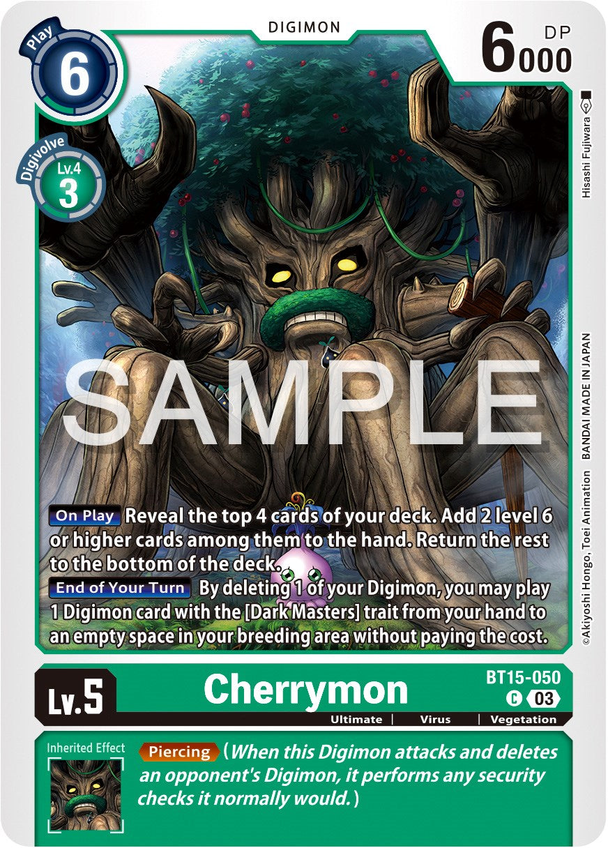 Cherrymon [BT15-050] [Exceed Apocalypse] | Black Swamp Games