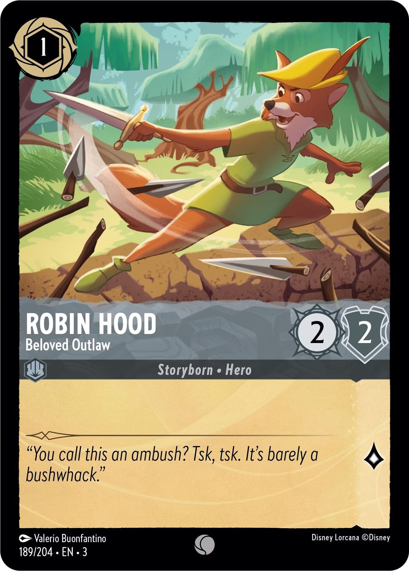 Robin Hood - Beloved Outlaw (189/204) [Into the Inklands] | Black Swamp Games